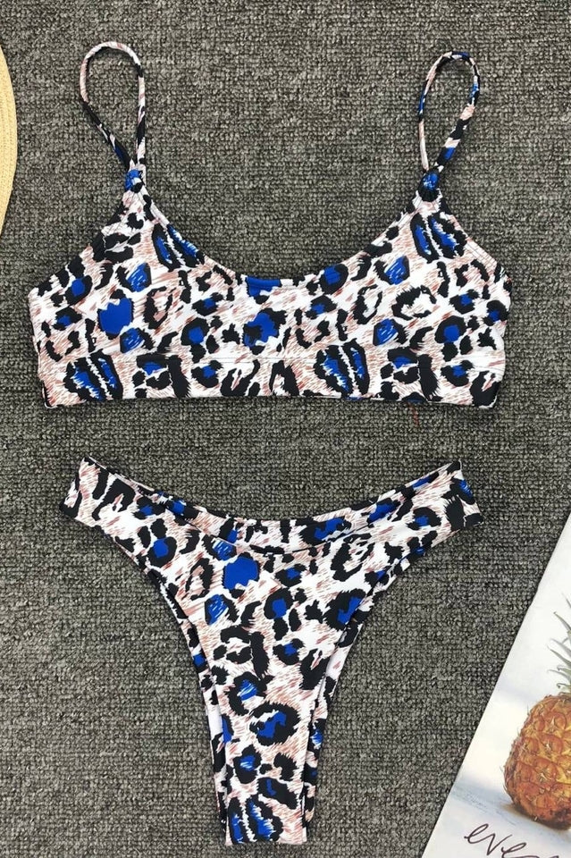 Leopard Print Bikini Set (Multicolor) - Image 19