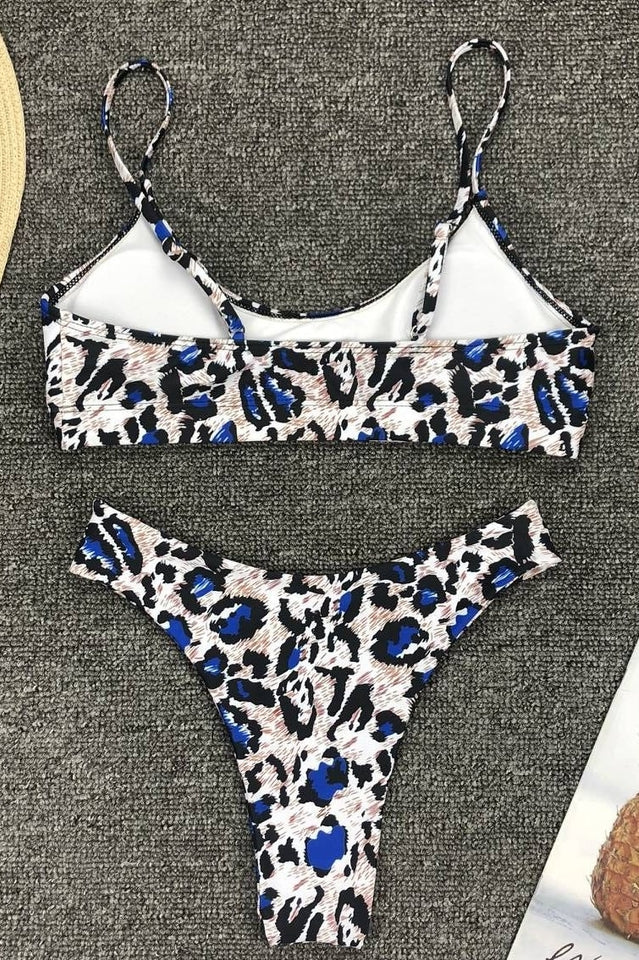 Leopard Print Bikini Set (Multicolor) - Image 20