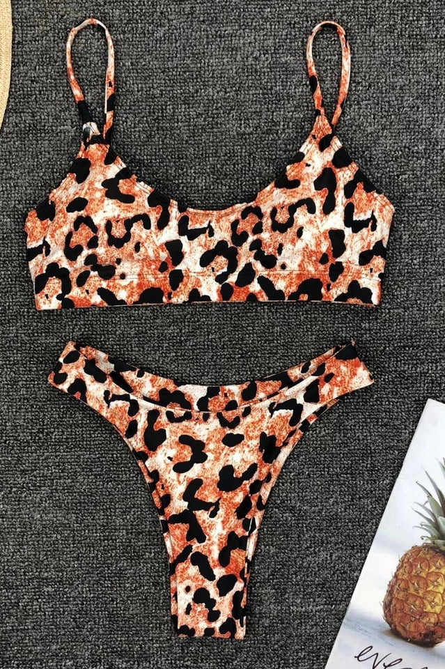 Leopard Print Bikini Set (Multicolor) - Image 21