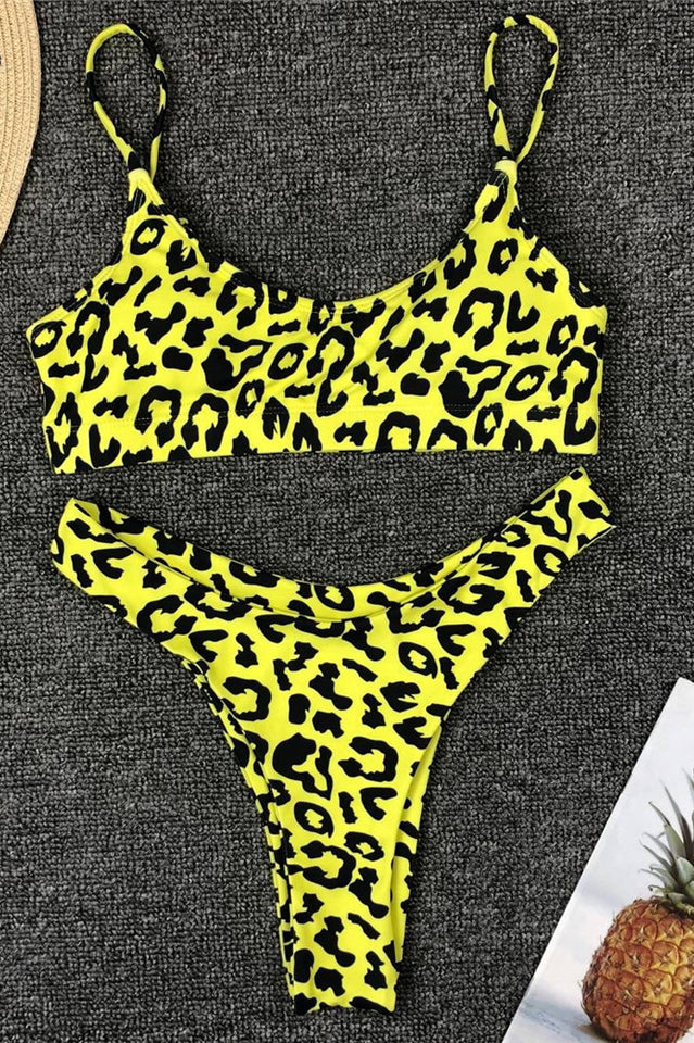 Leopard Print Bikini Set (Multicolor) - Image 25