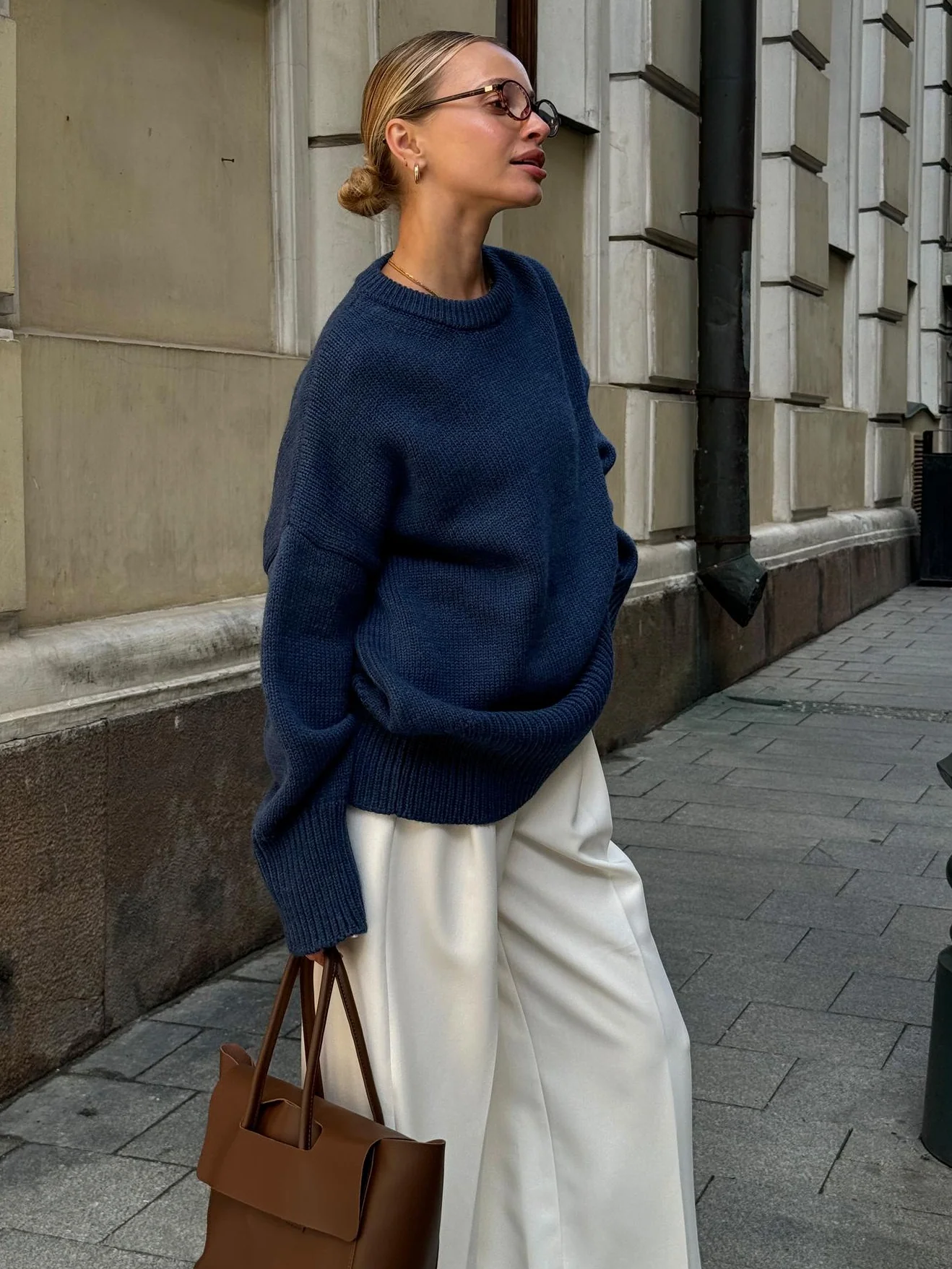 Less Is More Basic Sweater - Image 2