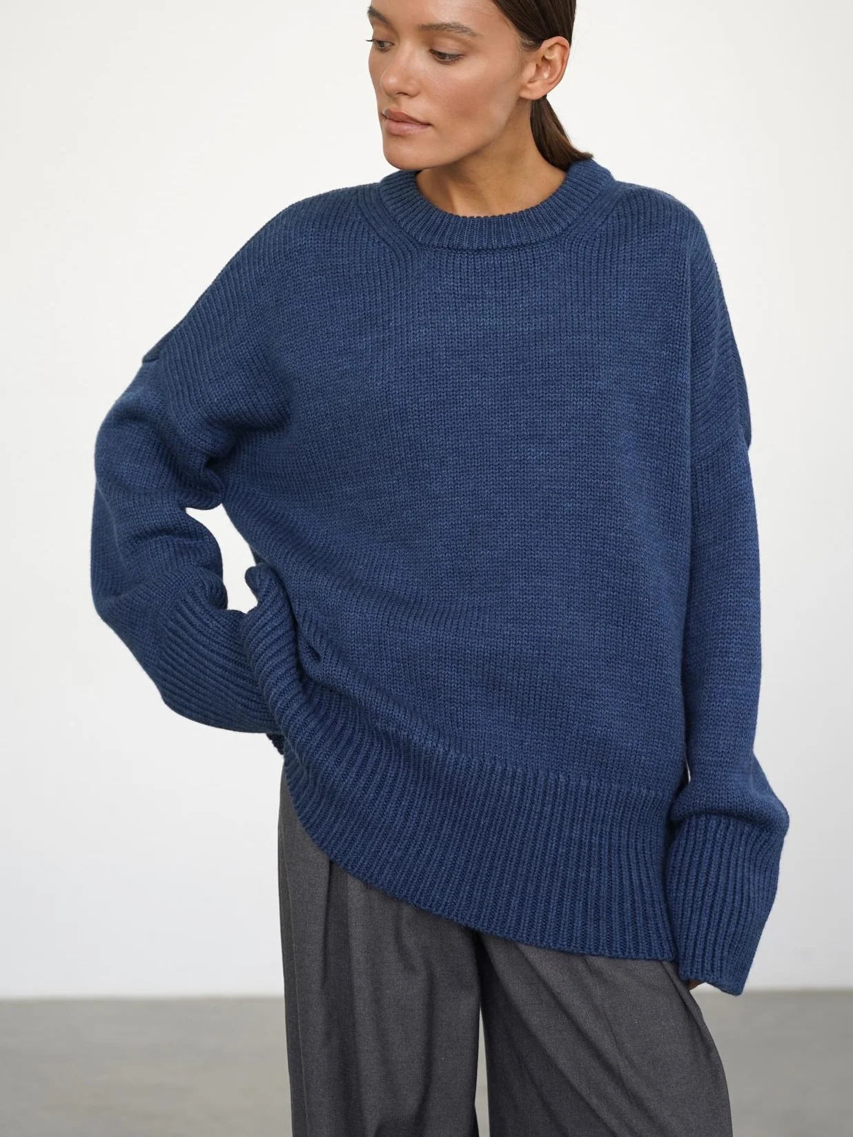 Less Is More Basic Sweater - Image 3