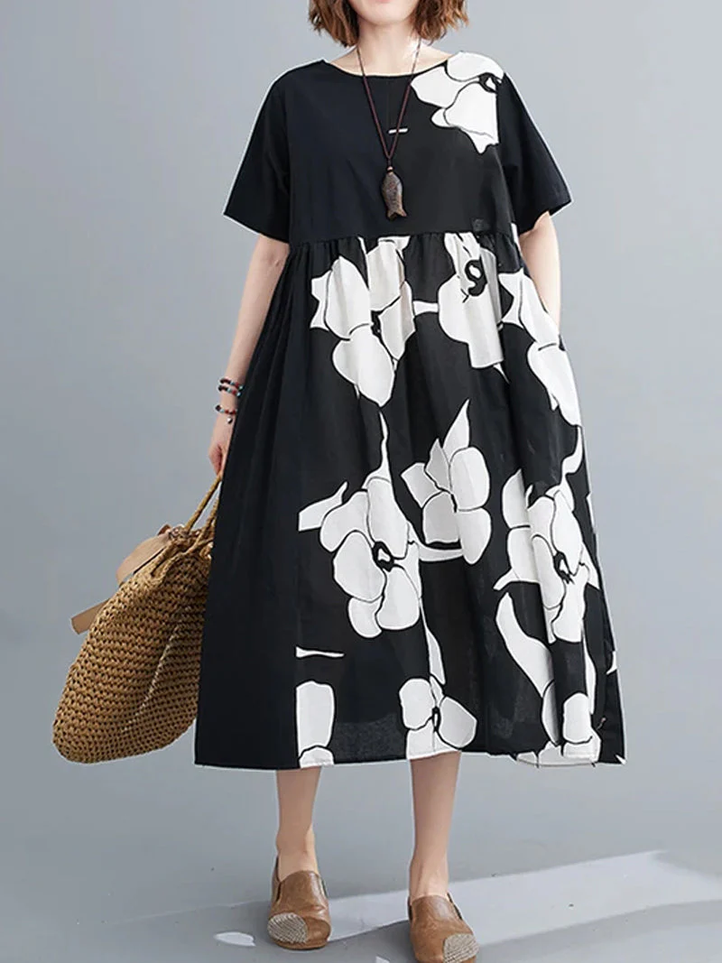 Let Me Sparkle Smock Dress - Image 3