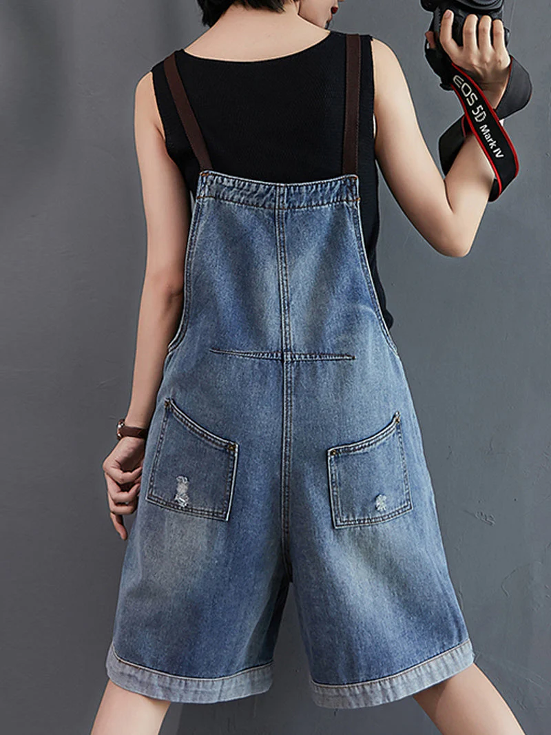 Like A Wind Short Overall Dungaree - Image 2