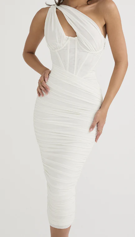 Lilian Corset Midi Dress - Image 3