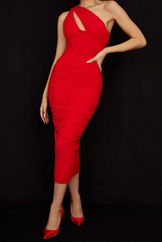 Lilian Corset Midi Dress - Image 7