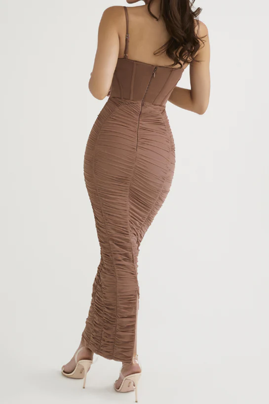 Lilian Corset Midi Dress - Image 13