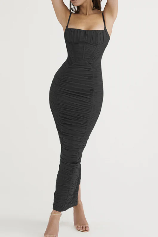 Lilian Corset Midi Dress - Image 14