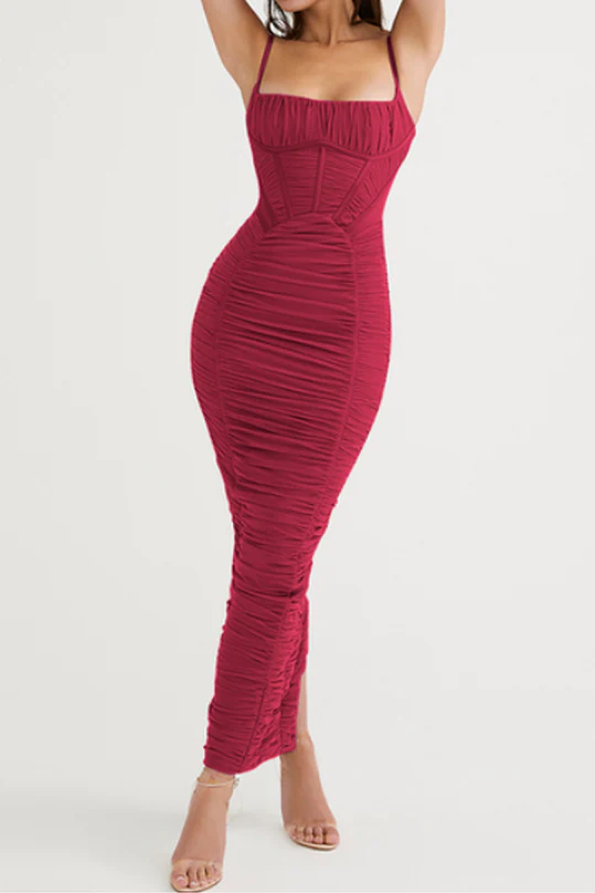 Lilian Corset Midi Dress - Image 6
