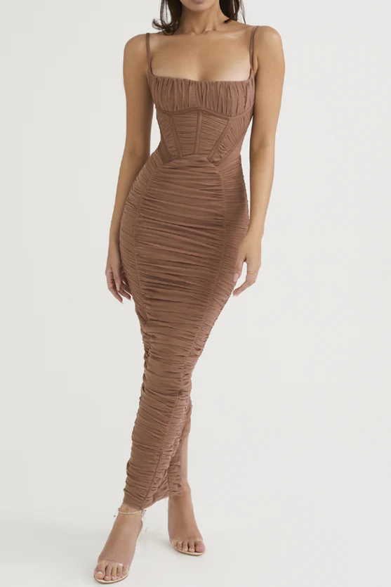 Lilian Corset Midi Dress - Image 8