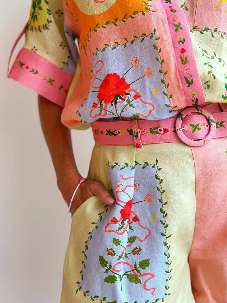 Linen Shirt & Shorts Set - Image 3