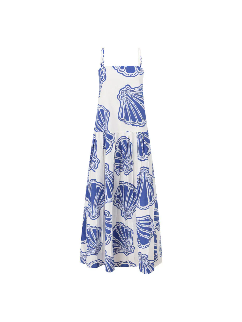 Linen Sleeveless Sheath Vacation Dress - Image 4