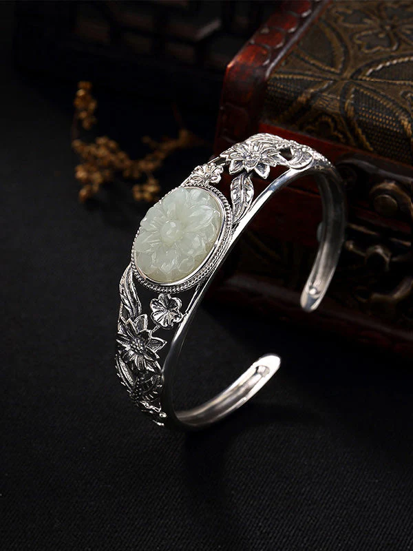 Linked Lively Handcuff Bracelet - Image 2