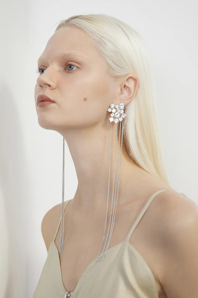 Long Tassel Earrings - Image 5