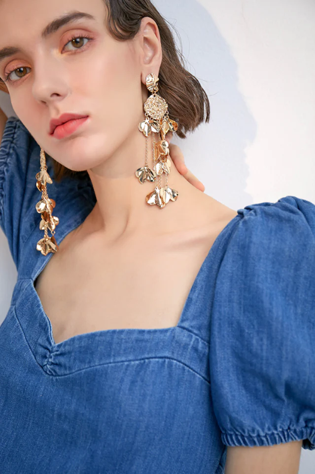 Long Tassel Earrings - Image 7