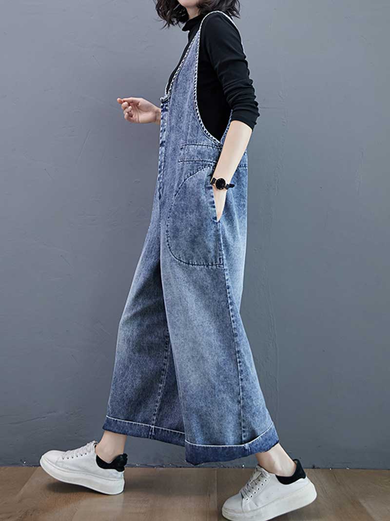 Look Good Denim Overall Dungarees - Image 2