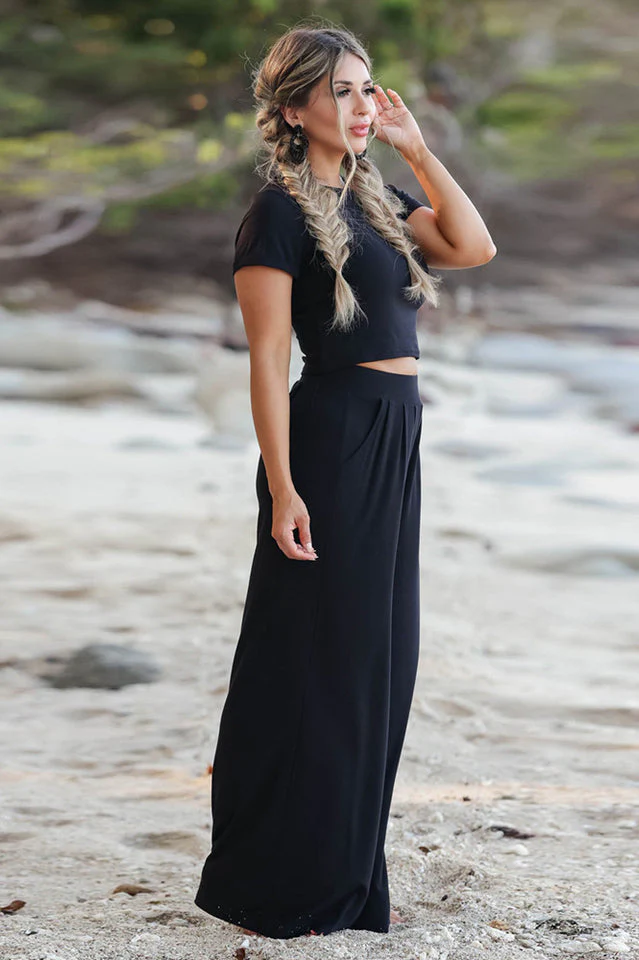 Loose Fit Top + Pants 2 Piece Set - Image 8