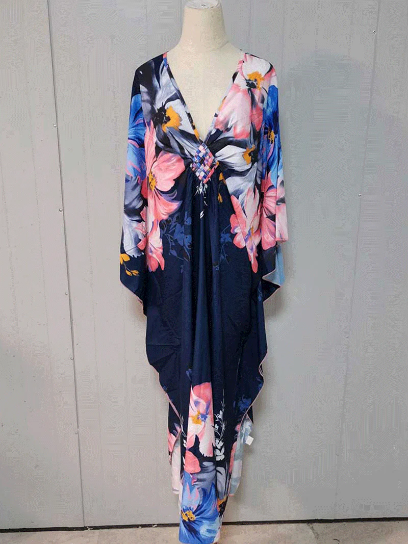 Loose Your Dream Printed Kaftan Dress - Image 4
