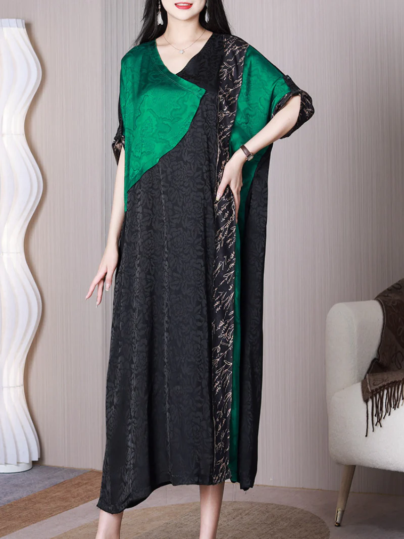 Loose Your Dream V-neck A-line Dress - Image 3