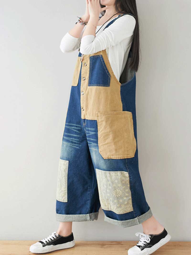 Loving Memory Denim Overall Dungarees - Image 10