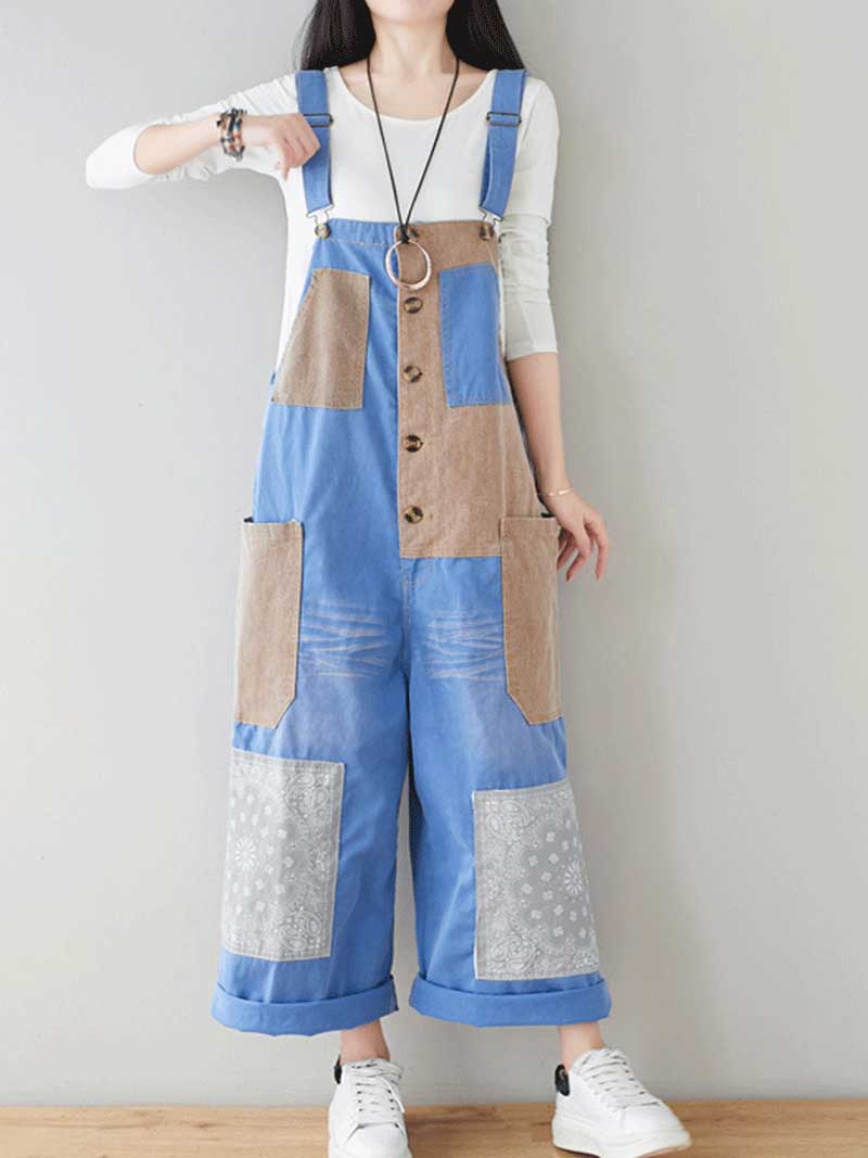 Loving Memory Denim Overall Dungarees - Image 9