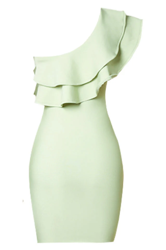 Luluna Ruffle One Shoulder Dress - Image 16