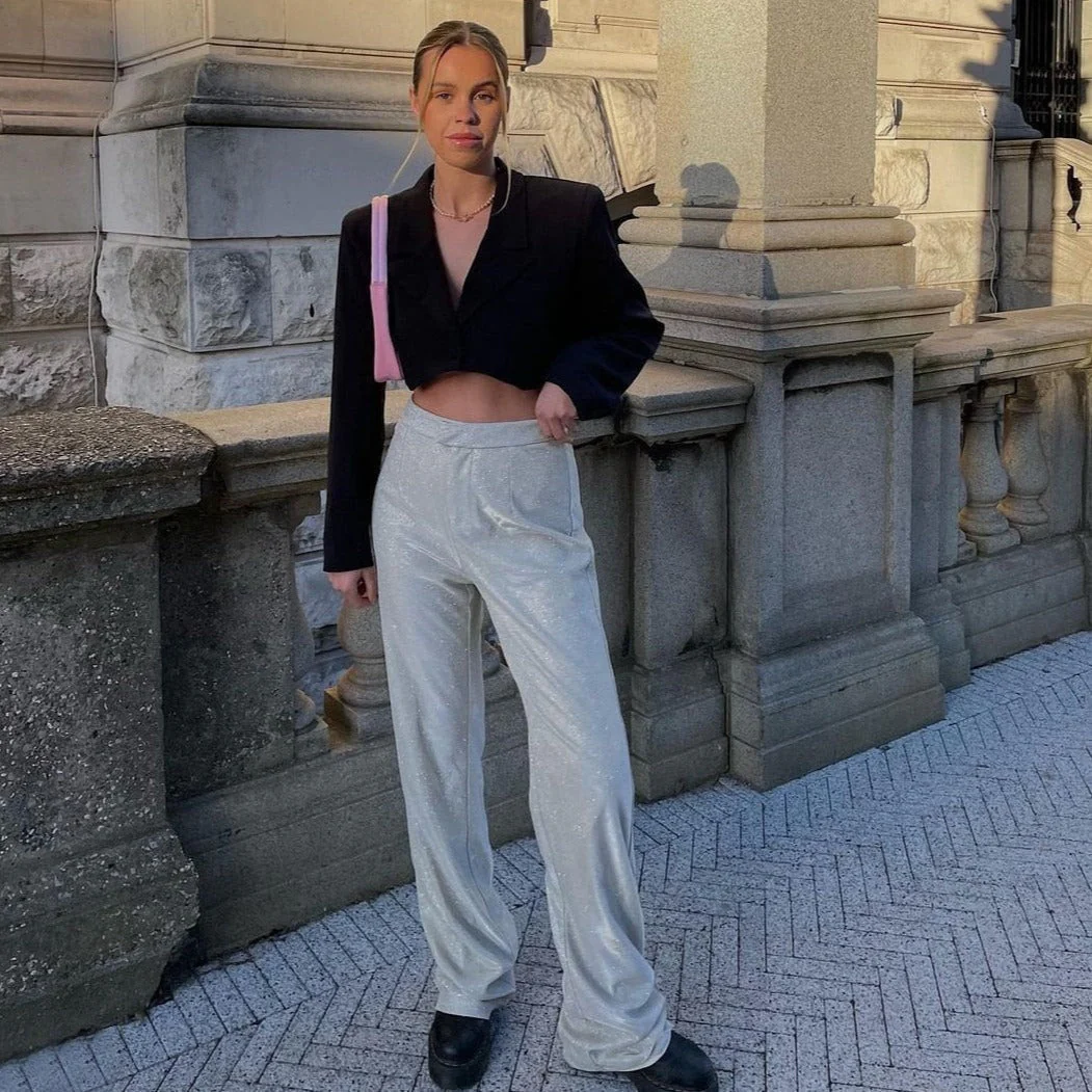 Glitter TOP PANTS and Blazer SUIT - Image 18