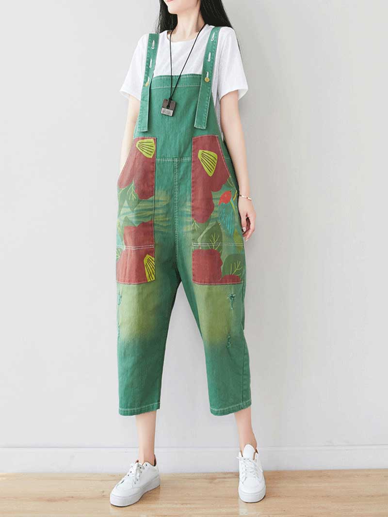 Made your whole Year Denim Overall Dungarees - Image 7