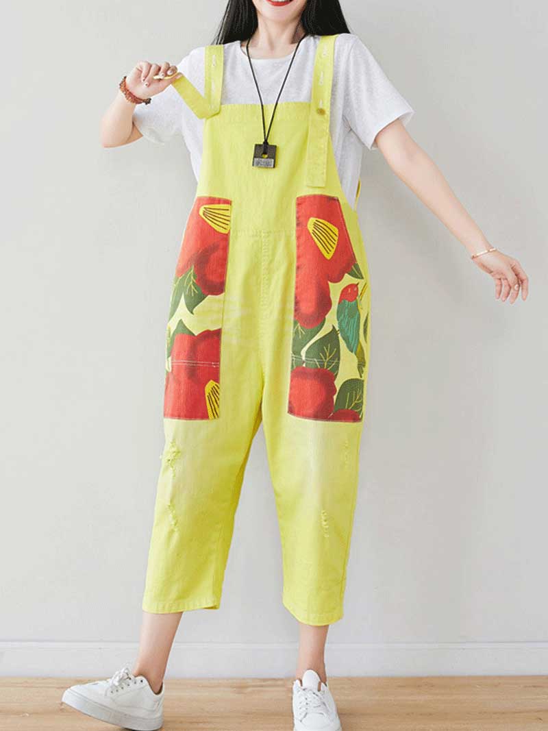 Made your whole Year Denim Overall Dungarees - Image 8