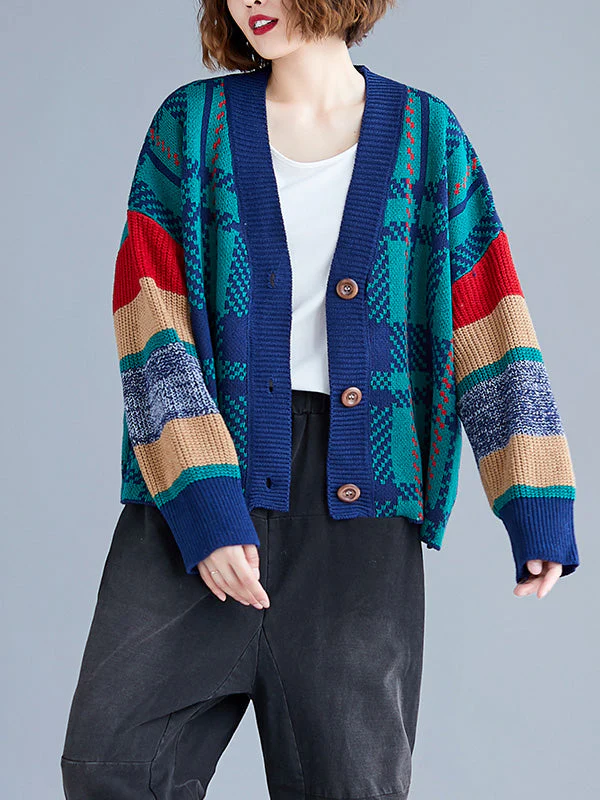 Make Mine Cozy Fair Isle Cardigan Sweater - Image 5