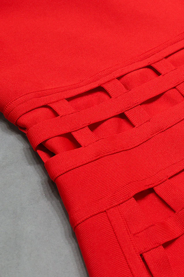 Mallory Ruffle Off Shoulder Dress - Image 7