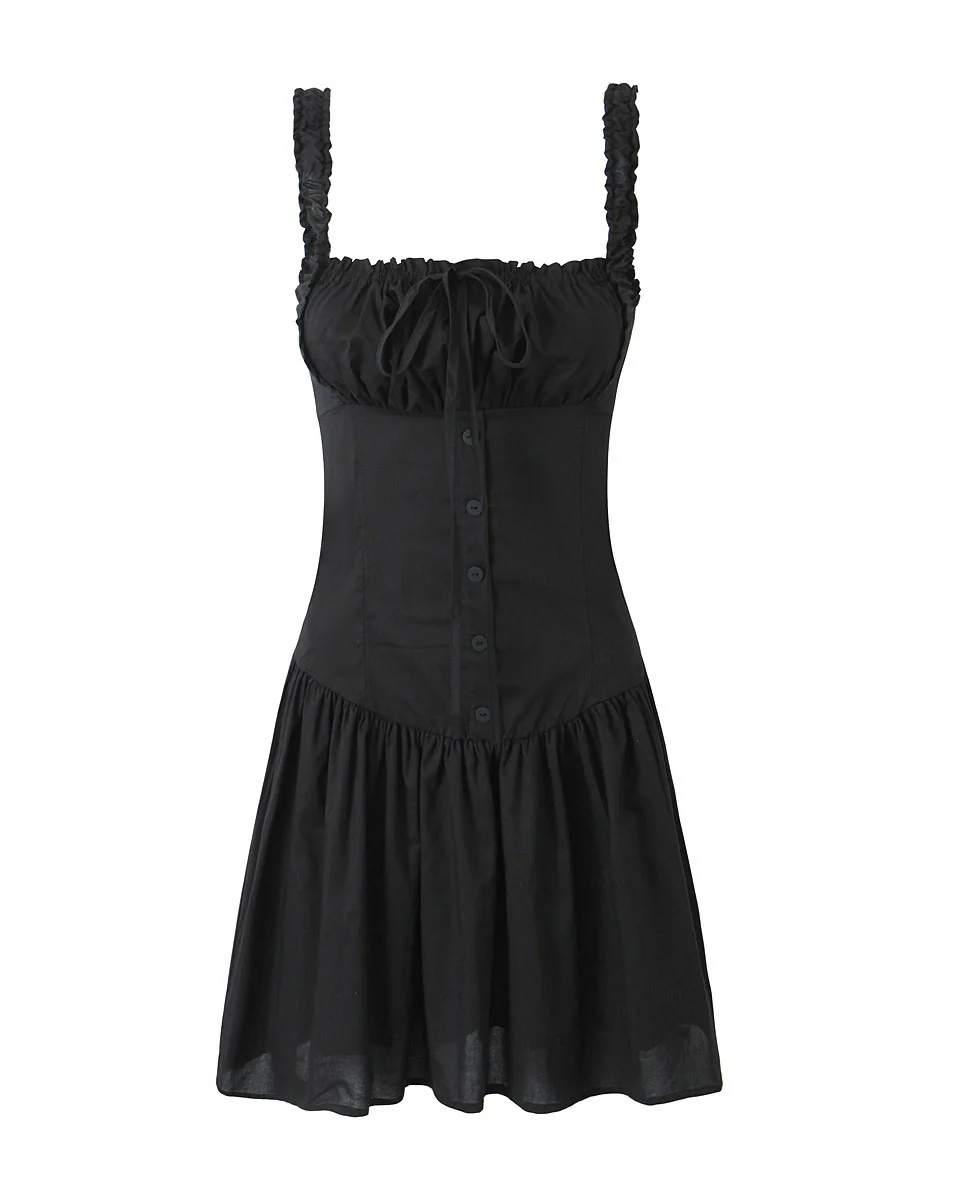 Maribel Broderie Corset Mini Dress - Image 7
