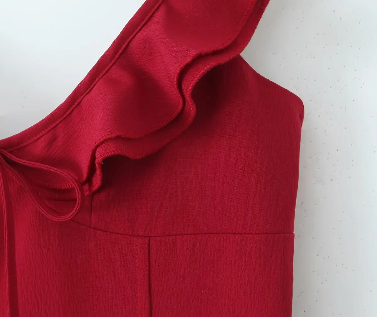 Maya Red Dress - Image 5
