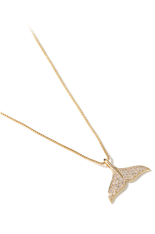 Mermaid Tail Silver Necklace - Image 6