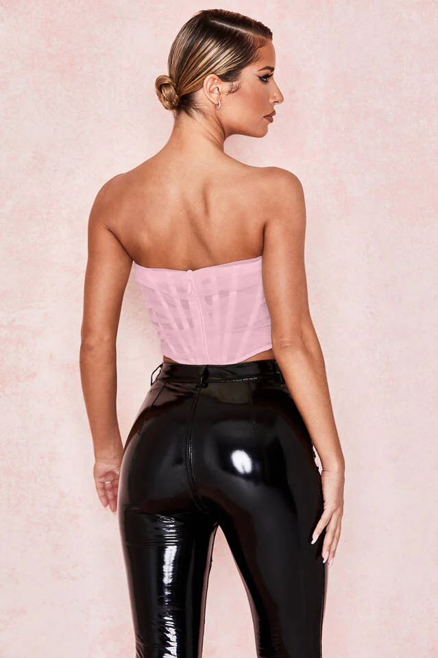 Mesh Boned Corset Top - Image 12