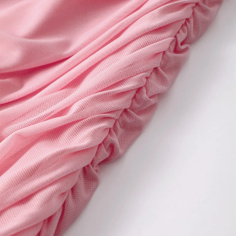 ASHY GRADIENT PINK ORANGE BODYCON MAXI Dress - Image 12