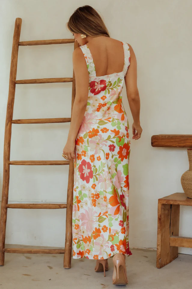 Miara Floral Sleeveless Maxi Dress - Image 2