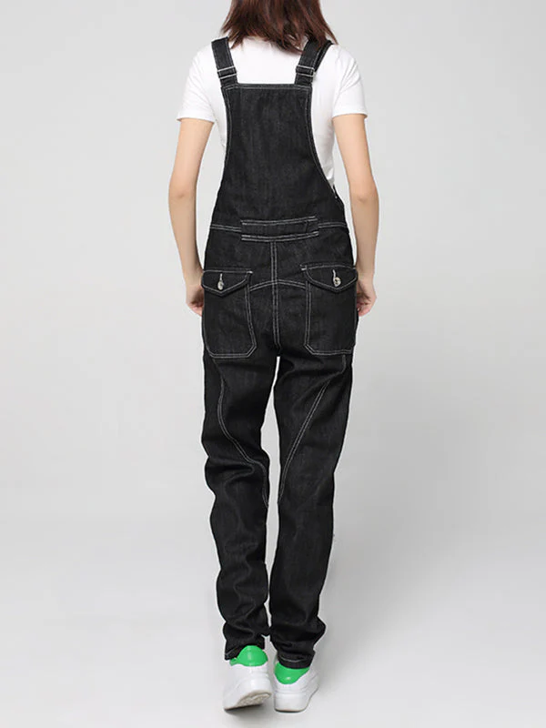 Mid-Rise Straight Leg Overalls (USA ONLY) - Image 2