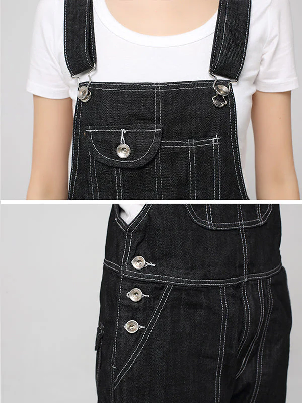 Mid-Rise Straight Leg Overalls (USA ONLY) - Image 6