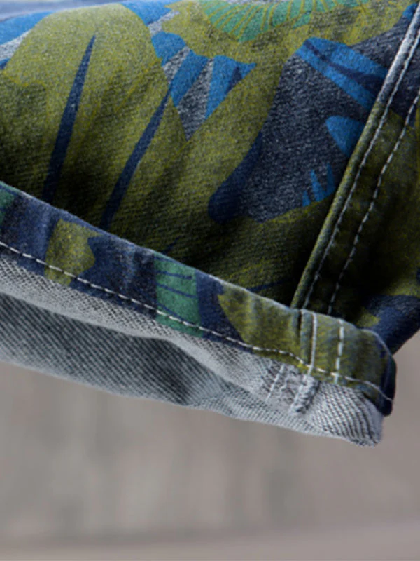 Midnight Floral Overall Dungarees (USA ONLY) - Image 4