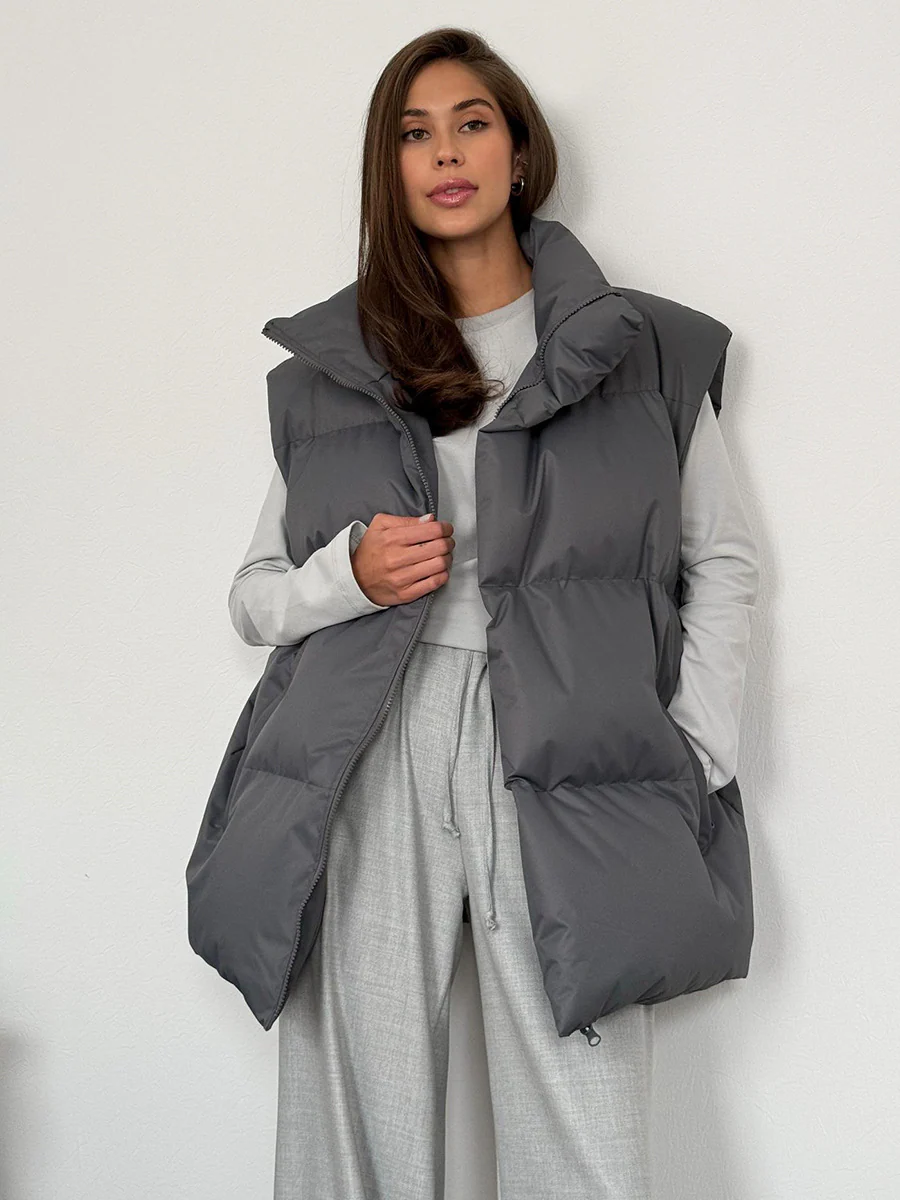 Minimalism Puffer Vest - Image 2