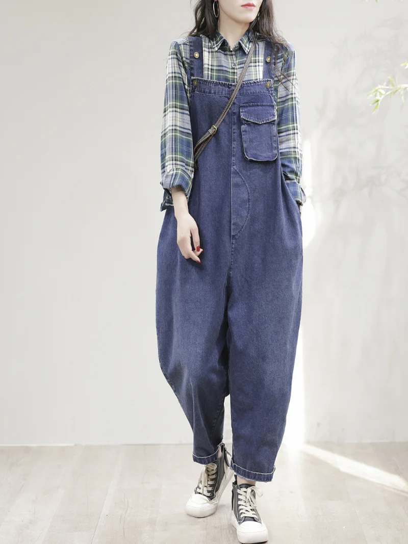 Modern Twist on Tradition Fashion Dungarees - Image 2