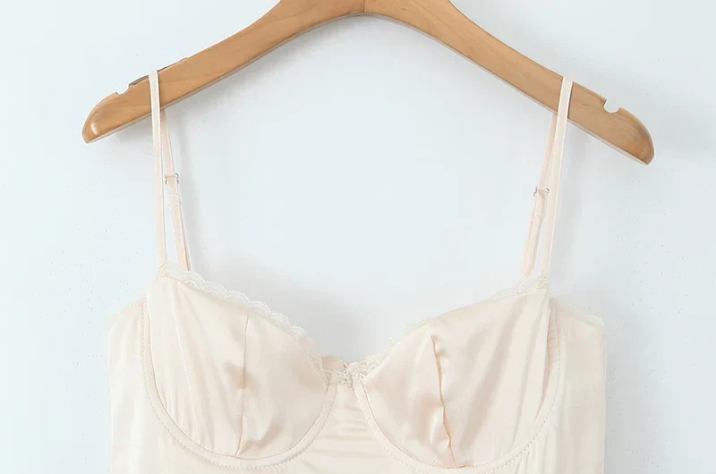 Moonstruck Beige Dress - Image 4