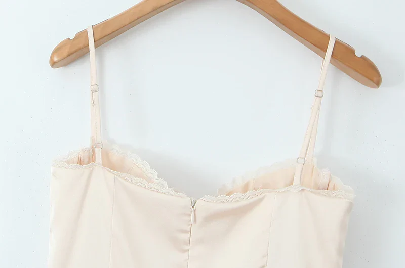 Moonstruck Beige Dress - Image 6