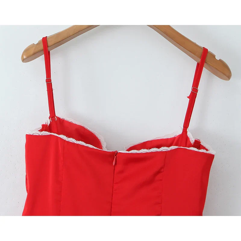 Moonstruck Red Dress - Image 4
