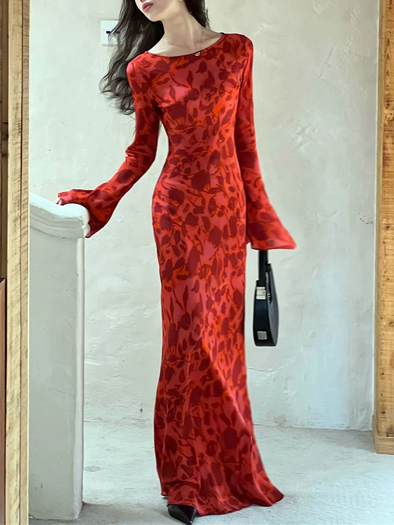 Morocco Rose Maxi Dress - Image 3