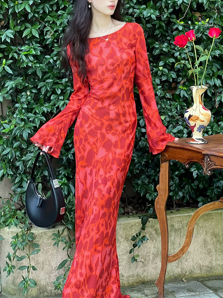 Morocco Rose Maxi Dress - Image 4