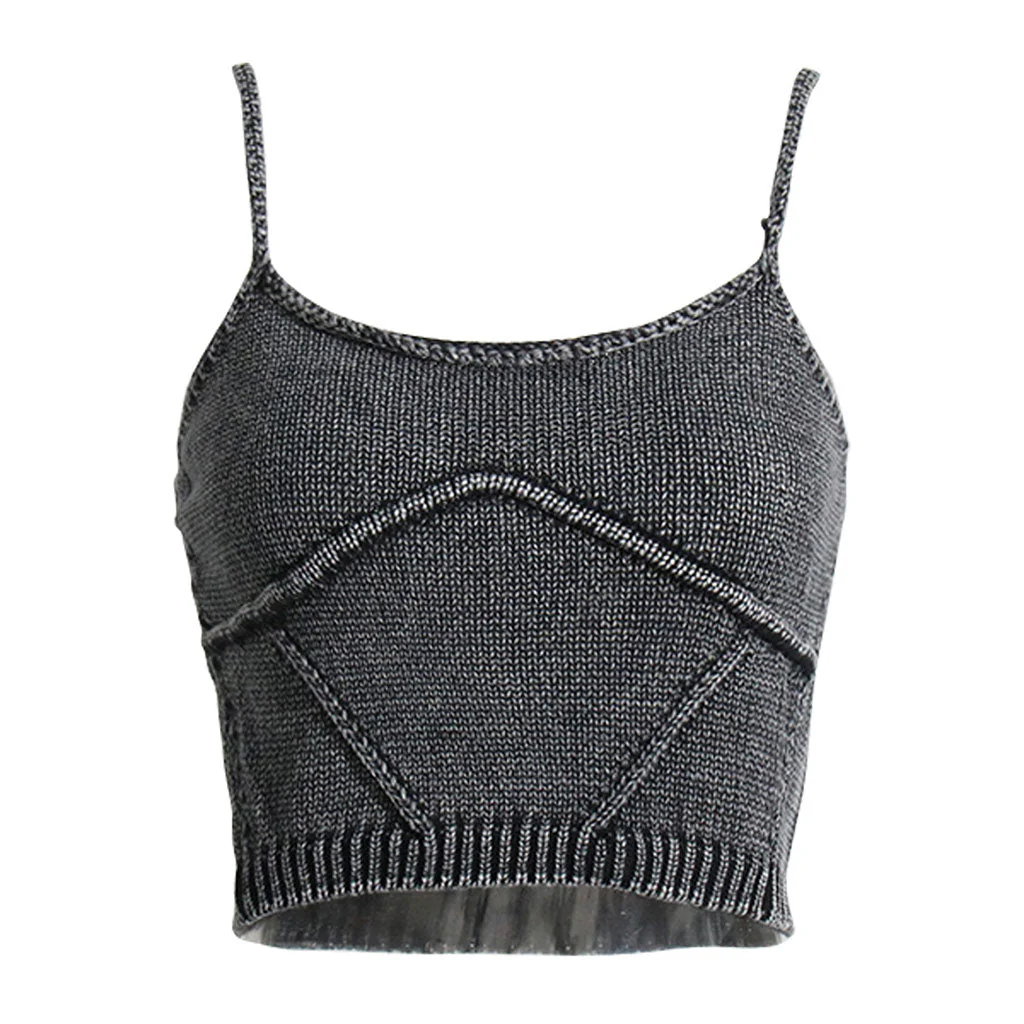 Motorcycle Chunky Rib Puff Sleeve Cropped Bolero Sweater Matching Set - Image 3