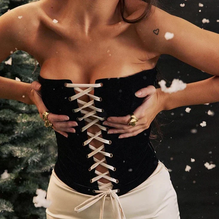 MESTY MIDI Skirt and Lace UP CORSET SET - Image 6