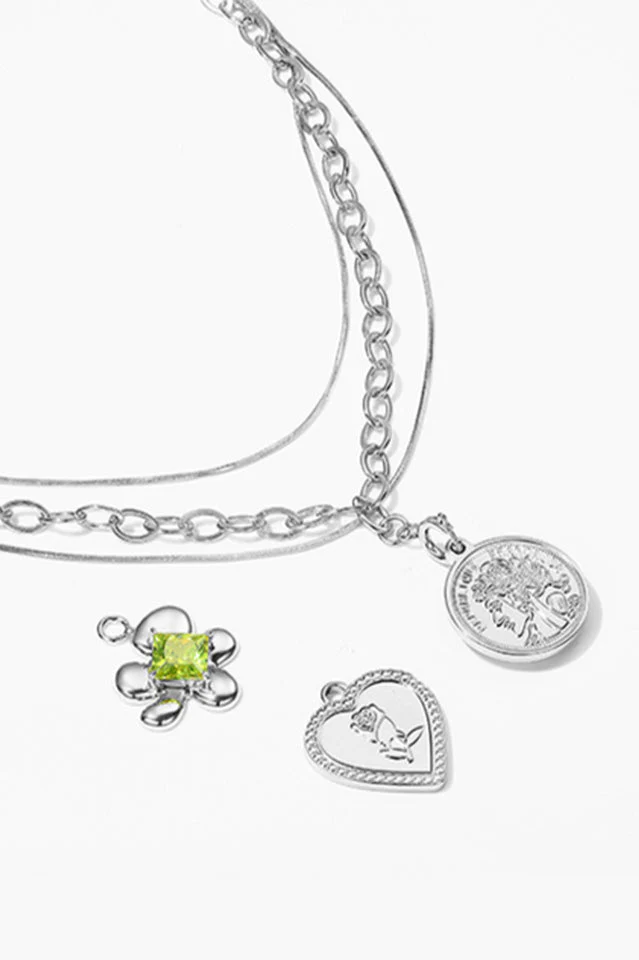 Multi Layer Pendant Necklace - Image 9